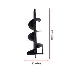 8 Inch Earth Auger Drill Bit
