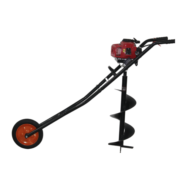 2 Stroke 63cc Trolley Type Earth Auger Machine