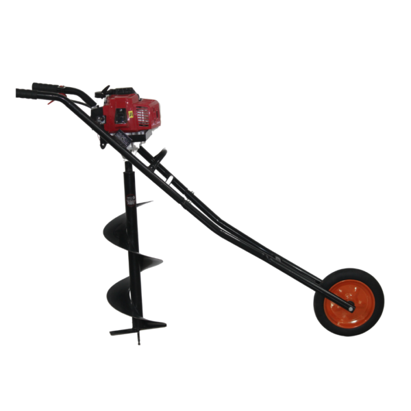 2 Stroke 63cc Trolley Type Earth Auger Machine - Image 2
