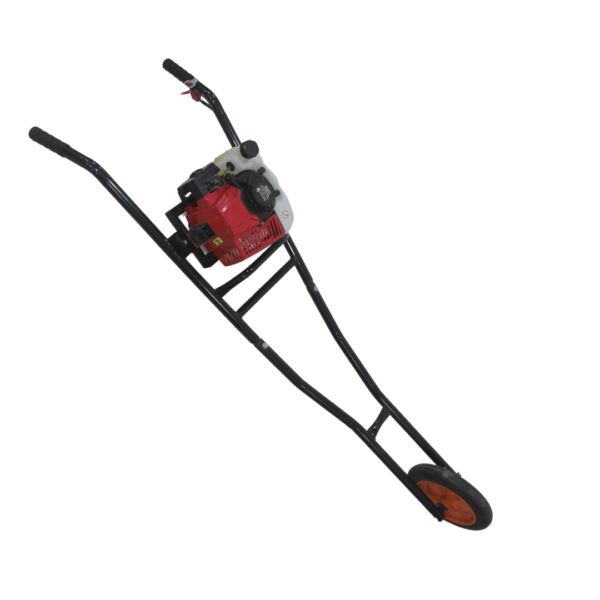 2 Stroke 63cc Trolley Type Earth Auger Machine - Image 6